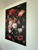 Bloemen canvas, Antiek en Kunst, Kunst | Schilderijen | Abstract, Ophalen