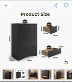 Ladekast zwart 90 euro per stuk., Huis en Inrichting, Kasten | Schoenenkasten, Ophalen of Verzenden, Nieuw