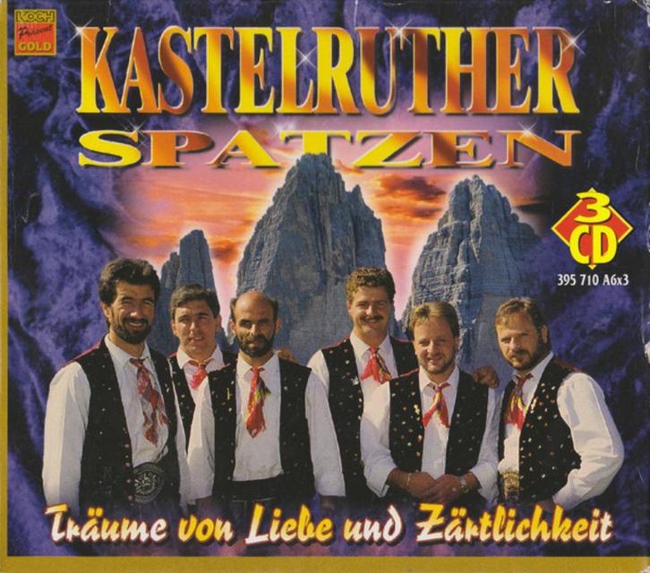 Kastelruther Spatzen–Träume Von Liebe Und Zärtlichkeit 3CD, Cd's en Dvd's, Cd's | Schlagers, Boxset, Ophalen of Verzenden