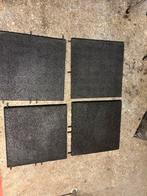 Rubberen tegels voor sport vloer 50/50, Ophalen of Verzenden, Zo goed als nieuw
