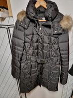 YESSICA ZWARTE LANGE DONSJAS MET CAPUCHON BONTRAND MAAT 42, Kleding | Dames, Jassen | Winter, Maat 42/44 (L), Nieuw, Ophalen of Verzenden