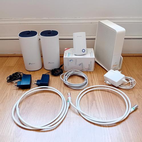 Ziggo SmartWifi + TP-Link Mesh WiFi Systeem, Computers en Software, Routers en Modems, Gebruikt, Router, Ophalen of Verzenden