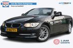 BMW 3 Serie Cabrio 320i | Navigatie | Cruise controle | Clim, Auto's, BMW, Euro 5, Zwart, Cabriolet, 4 stoelen