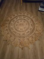 Mooie, weinig gebruikte vloerkleed, Huis en Inrichting, Stoffering | Tapijten en Kleden, Ophalen, Rond, Bohemian, Zo goed als nieuw