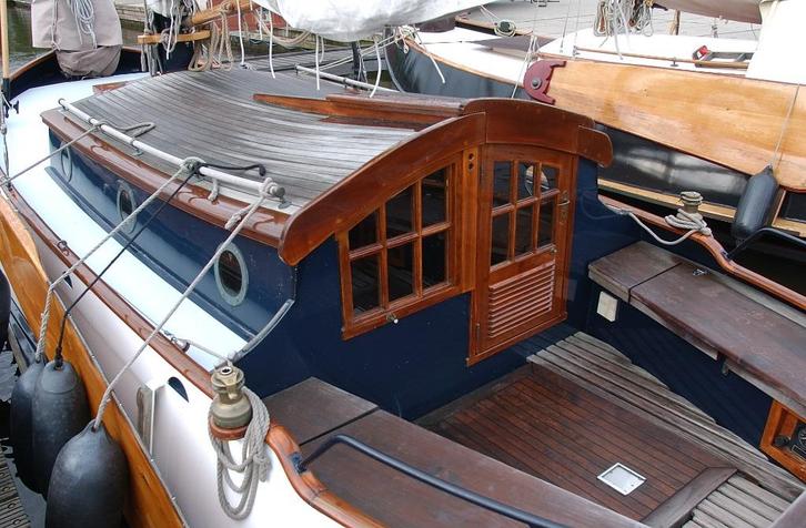 Vollenhovense Bol 8.10m. (v.Rijnsoever) scherpe prijs, Watersport en Boten, Platbodems, Gebruikt, 6 tot 9 meter, Staal, Diesel