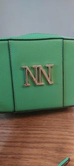 NIK & NIK Groene Schoudertas met Gouden Details, Ophalen of Verzenden, Zo goed als nieuw, Groen, Schoudertasje