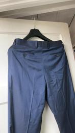 Prachtig donkerblauw heren pak, kostuum maat 50, Ophalen of Verzenden, Zo goed als nieuw, Maat 48/50 (M), Blauw