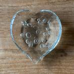 Paperweight presse-papier glazen hart, Antiek en Kunst, Ophalen of Verzenden