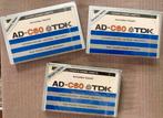 3 NOS TDK AD-C60 JAPAN 1979 cassettebanden AD C60 AD60 NIEUW, 2 t/m 25 bandjes, Ophalen of Verzenden, TDK Europe GmbH Rosenheimer Strasse 141 e 81671 Munich GERMANY