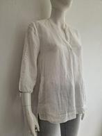 Marc Cain blouse top. Maat 38/40, Wit., Maat 38/40 (M), Marc Cain, Nijmegen, Wit