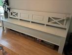 Houten eetbank met 2 grote opbergvakken, Ophalen, Minder dan 75 cm, Zo goed als nieuw, Rechte bank