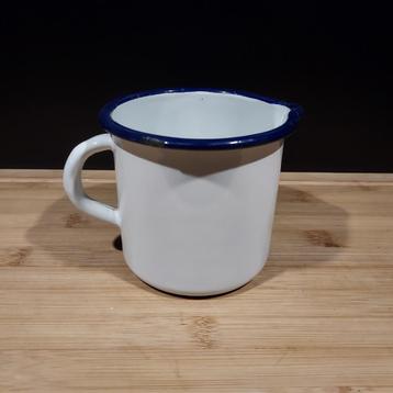 Emaille maatbeker wit NO 1001 beschikbaar voor biedingen