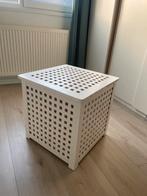 Ikea hol wasmand / bijzet tafel met opbergruimte, 45 tot 60 cm, Minder dan 55 cm, Gebruikt, Vierkant