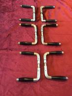 Antieke jaren 20/30 deurklinken, Ophalen of Verzenden, Gebruikt, Chroom, Klink of Kruk