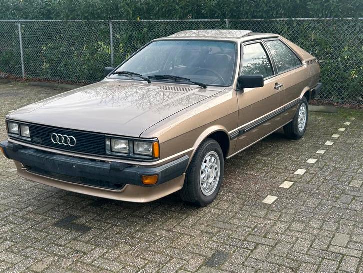 AUDI COUPE 2.2 GT gold edition 1982  5 cilinder, Auto's, Oldtimers, Bedrijf, Audi, Benzine, Overige kleuren, Ophalen