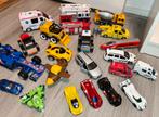 Set speelgoed auto's, Kinderen en Baby's, Speelgoed | Speelgoedvoertuigen, Ophalen, Zo goed als nieuw