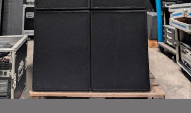 ✅Seeburg acoustic line E18 baskasten (EVX180B), Audio, Tv en Foto, Luidsprekers, Gebruikt, Subwoofer, 120 watt of meer, Overige merken