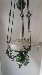 Oude hang olielamp voor 50 euro, Huis en Inrichting, Lampen | Hanglampen, Minder dan 50 cm, Zo goed als nieuw, Ophalen