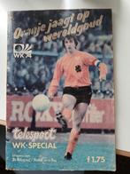 WK 1974 Telesport Johan Kruijf Oranje jaagt op Wereldgoud, Boeken, Ophalen of Verzenden, Gelezen, Balsport