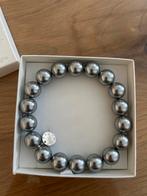 Ti Sento zilveren parel armband 12 mm, Ophalen of Verzenden, Nieuw, Zilver, Met bedels of kralen