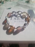 Ti Sento armband roséverguld roze tinten, Ophalen of Verzenden, Zo goed als nieuw, Roze, Zilver