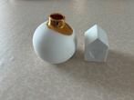 Räder kerstballenvaasje en huisje, Wit, Aardewerk of Porselein, Ophalen of Verzenden, Zo goed als nieuw