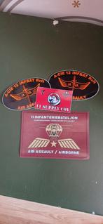 Luchtmobiele brigade stickers, Ophalen of Verzenden, Landmacht, Nederland, Overige typen