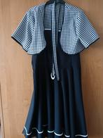 Carnavals jurkje swing jurk met bolero jasje en riempje - M, Maat 38/40 (M), Carnaval, Verzenden, Zo goed als nieuw