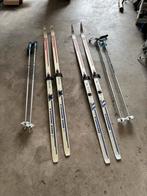 Een set langlauf latten met prikstokken, Sport en Fitness, Skiën en Langlaufen, Ski's, Ophalen, Overige merken, 180 cm of meer