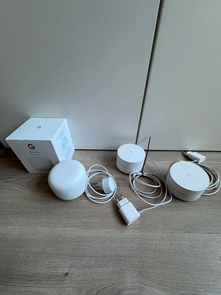 Google nest wifi router & wifi mesh punten, Computers en Software, WiFi-versterkers, Zo goed als nieuw, Ophalen of Verzenden