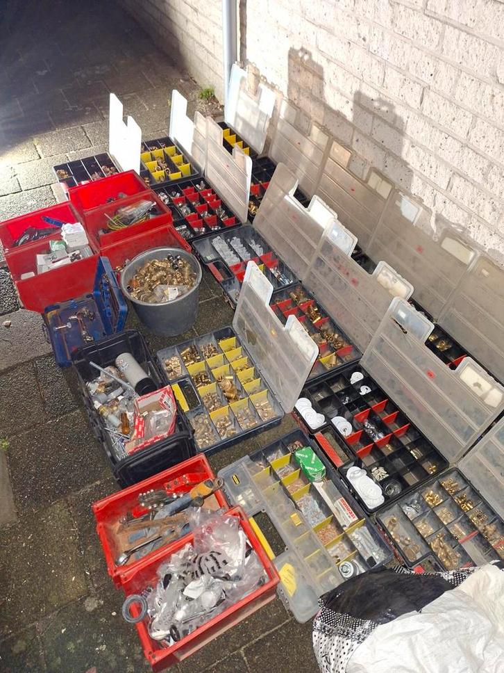 Partij Leidingwerk Koppelingen soldeer knel pers Uponor, Doe-het-zelf en Verbouw, Sanitair, Nieuw, Overige typen, Ophalen