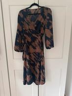 Lange jurk Shein maat S, zwart bruin, omslag, Zwart, Ophalen of Verzenden, Zo goed als nieuw, SHEIN