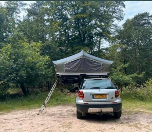 2 persoons daktent te huur, Caravans en Kamperen, Tenten, Zo goed als nieuw, Ophalen