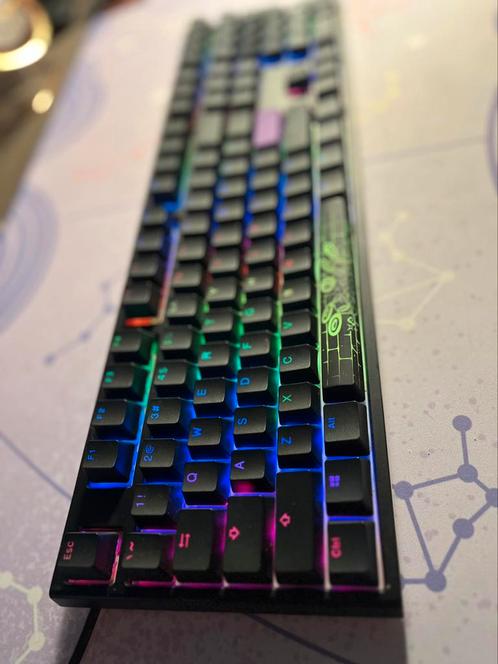 Ducky One 2 RGB, Computers en Software, Toetsenborden, Gebruikt, Qwerty, Bedraad, Gaming toetsenbord, Ophalen of Verzenden