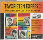 Favoriten Expres Orig singles A en B's  (2 cd set ), Verzenden, Zo goed als nieuw, Levenslied of Smartlap