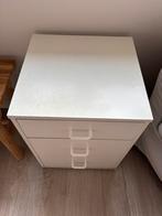 Kastje met wielen wit, Huis en Inrichting, Ophalen, Gebruikt, 45 tot 65 cm