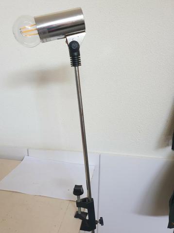 Vintage Hoffmeister klem lamp