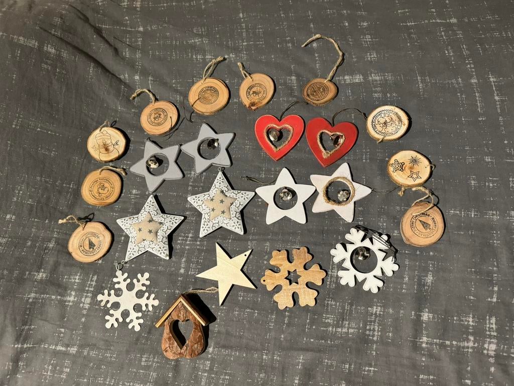 Set decoratiehangers kerst, Diversen, Ophalen of Verzenden, Zo goed als nieuw