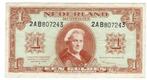 1 Gulden Wilhelmina 1945, Postzegels en Munten, Bankbiljetten | Nederland, Verzenden, 1 gulden, Los biljet