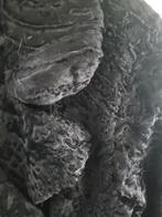 vintage bontjas lang model, Maat 38/40 (M), Heikant 21 Kaatsheuvel, Zwart, Belle Vieille Brocante