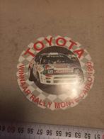 Toyota winner rally monte carlo    2, Verzamelen, Ophalen of Verzenden, Zo goed als nieuw