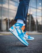 🔥🔥Air Jordan 1 Off White university blue 41 42 43 44 NIEUW, Kleding | Heren, Schoenen, Ophalen of Verzenden, Nieuw, Blauw