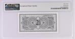 UNC biljet 2,5 gulden Juliana, 1949 | PMG 68 EPQ, Ophalen of Verzenden