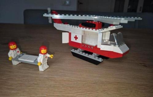 Lego 6691 rodekruis helikopter, Kinderen en Baby's, Speelgoed | Duplo en Lego, Zo goed als nieuw, Ophalen of Verzenden