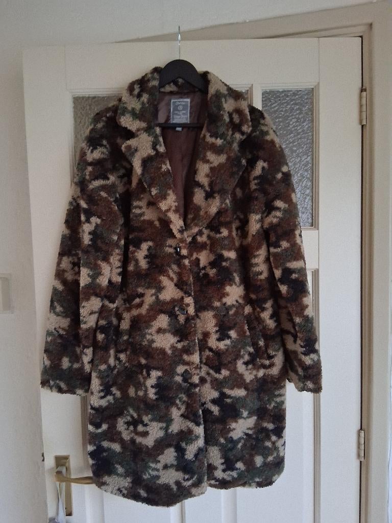 Geisha Teddy Jas maat XL 42 Camouflage Legerprint, Geisha, Verzenden, Maat 42/44 (L), Zo goed als nieuw