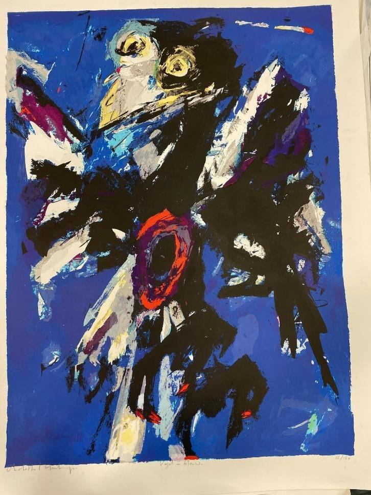 Charlotte Molenkamp gesigneerde zeefdruk nr. 66/150, Antiek en Kunst, Kunst | Litho's en Zeefdrukken, Ophalen of Verzenden