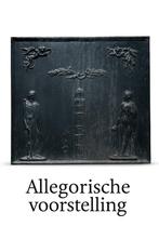 Haardplaat " Allegorische voorstelling ", Antiek en Kunst, Ophalen