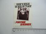 sticker oud Achtbaan Slagharen ponypark pretpark ns trein, Verzamelen, Stickers, Verzenden, Zo goed als nieuw, Bedrijf of Vereniging