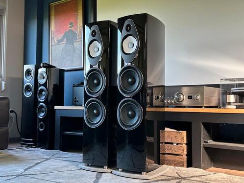 Sonus Faber Sonetto 8 v2, Audio, Tv en Foto, Luidsprekers, Zo goed als nieuw, Front, Rear of Stereo speakers, 120 watt of meer