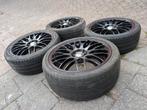 Calibre velgen set 17 inch zwart/rood met banden, Auto-onderdelen, Banden en Velgen, Ophalen, 17 inch, 205 mm, Band(en)